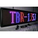 Affordable LED TBR-1353 Tri Color Window Scrolling Sign, 13 x 53